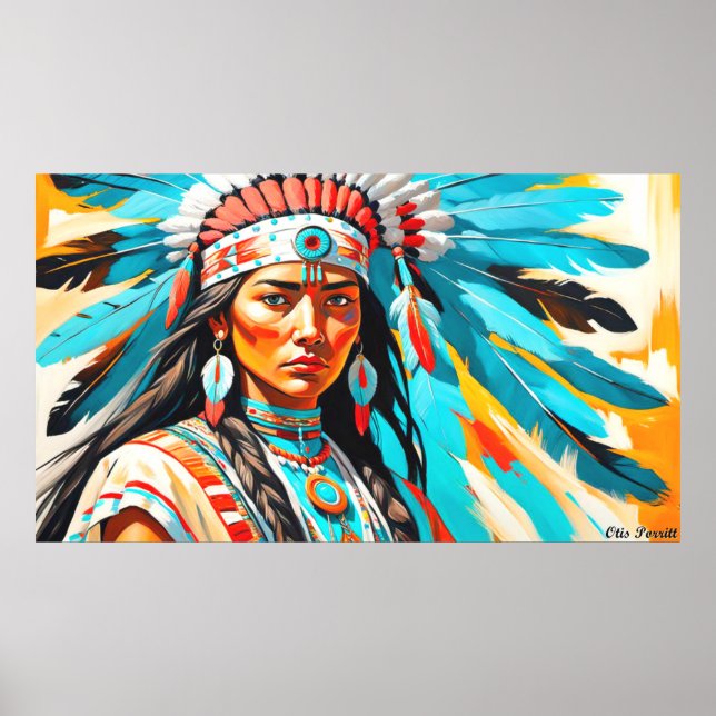 Poster Unelanuhi - A Deusa do Sol (Frente)