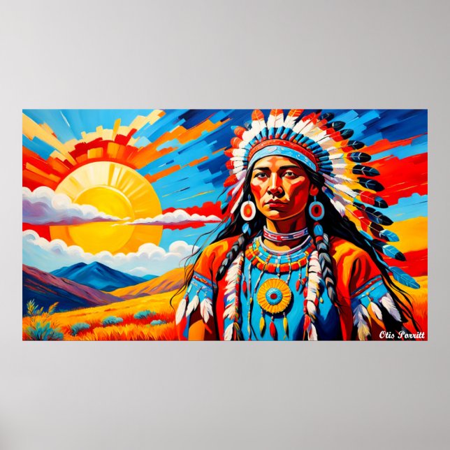 Poster Unelanuhi - A Deusa do Sol 2 (Frente)