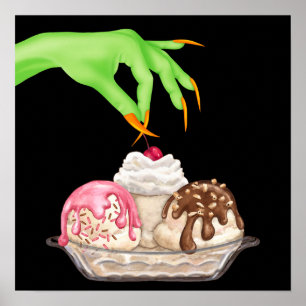 Poster Unhas de Testemunhas do Halloween - SRF