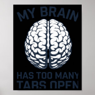 Poster Unhinged - Meu Cérebro Tem Muitas Guias Abertas