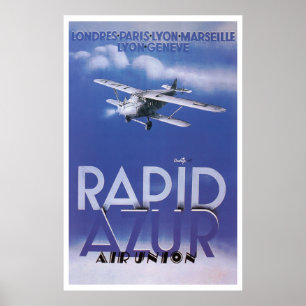 Poster União de Ar Rápido Azur