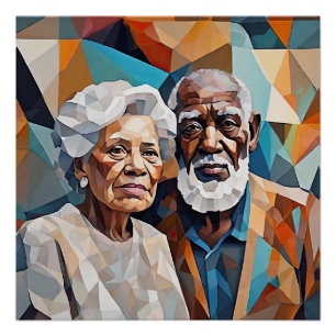 Póster União em Tons