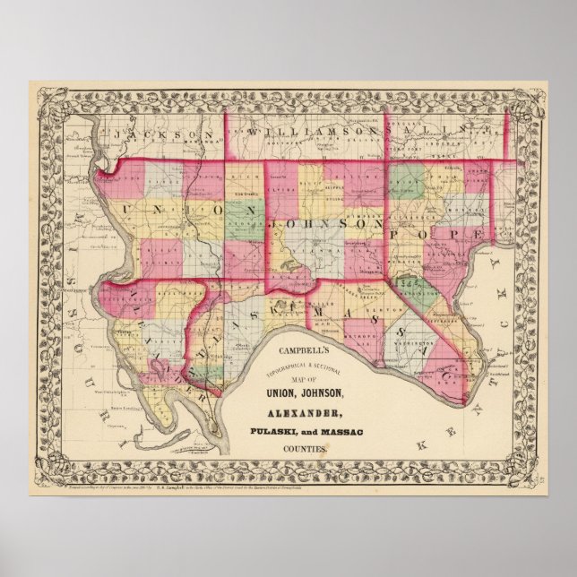 Poster União, Johnson, Alexander, Pulaski (Frente)