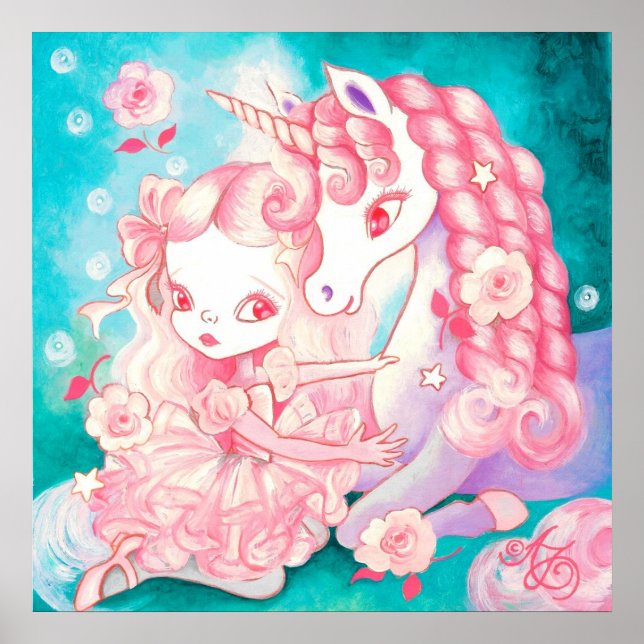 Póster Unicorn Delight (Frente)