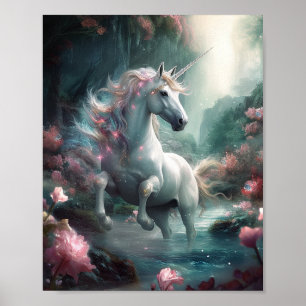 Poster Unicorn Fantasy Art