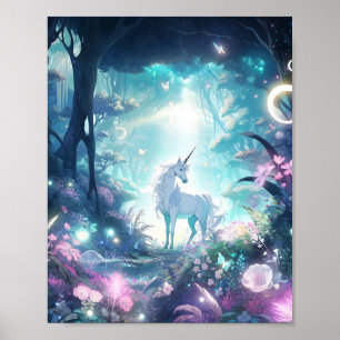 Poster Unicorn Fantasy Art