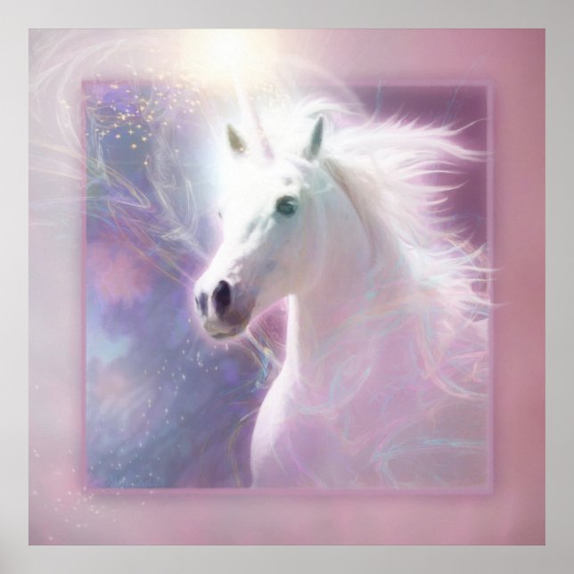 Poster Unicorn Horse SHAFIRE (Frente)