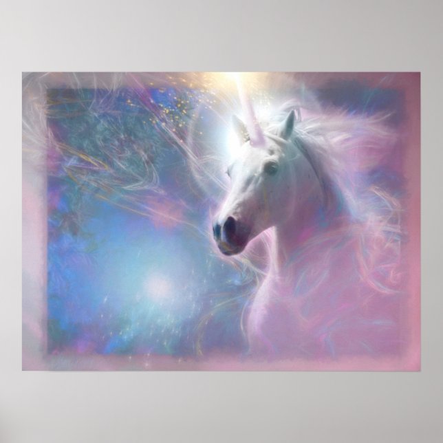 Poster Unicorn Horse SHAFIRE (Frente)