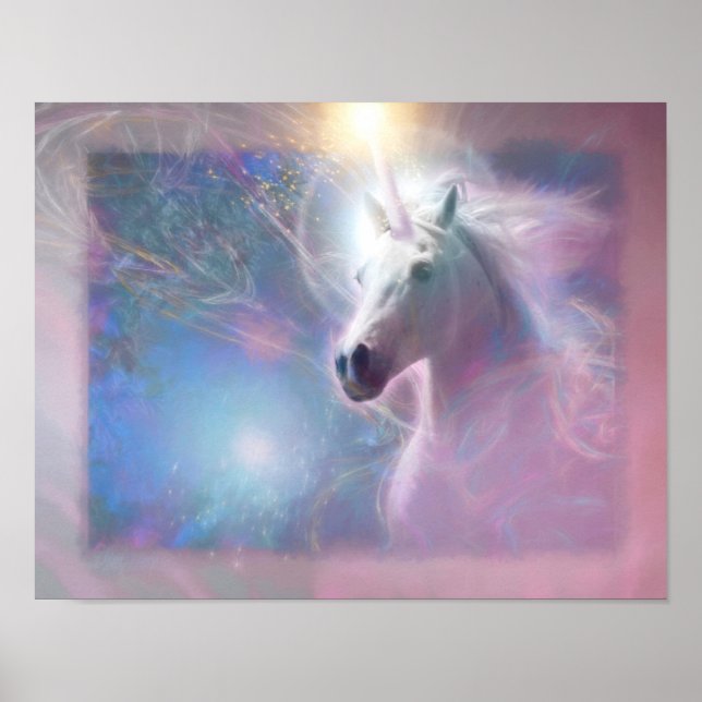 Poster Unicorn Horse SHAFIRE (Frente)