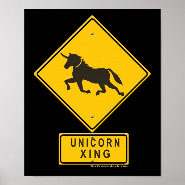 Póster Unicorn XING (Frente)