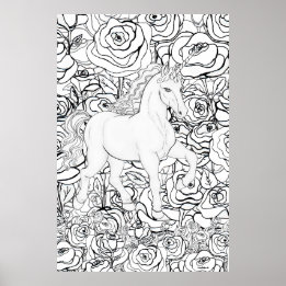 Poster Unicórnio