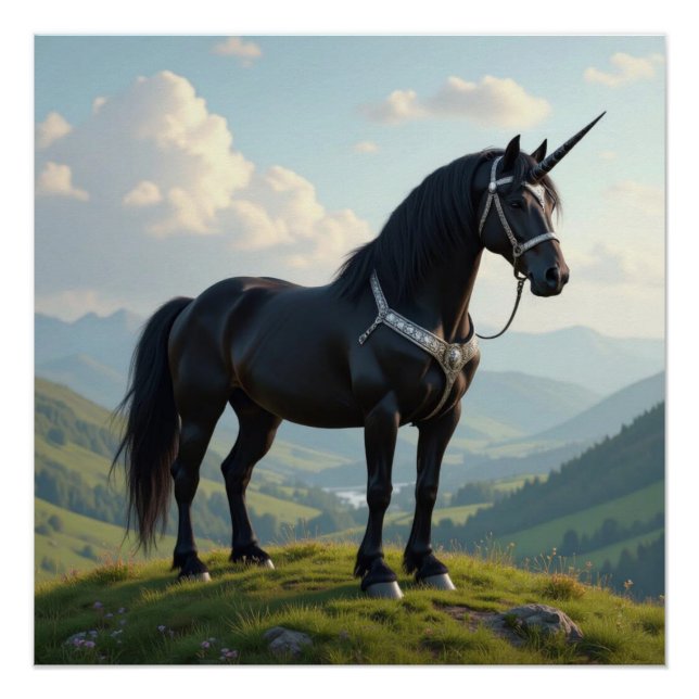 Póster Unicórnio (Frente)