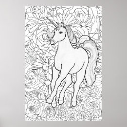 Poster Unicórnio