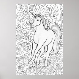 Poster Unicórnio