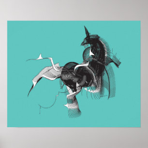 Póster Unicórnio de Digitas