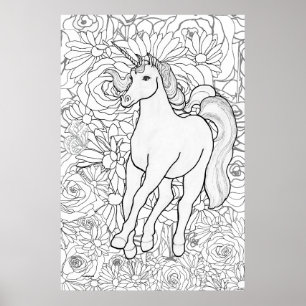 Poster Unicórnio Invisível