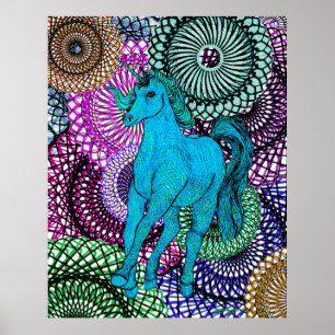 Poster Unicórnio Único