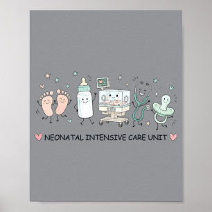 Poster Unidade de Terapia Intensiva Neonatal Enfermeira N