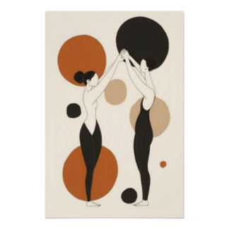 Póster Unidade em Movimento | Conexão Feminina Moderna Ab