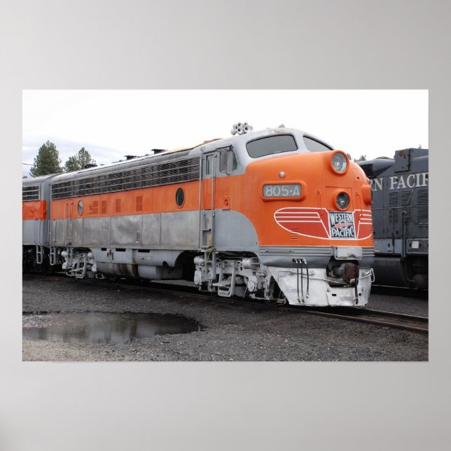 Poster Unidade F do Pacífico Ocidental (Frente)