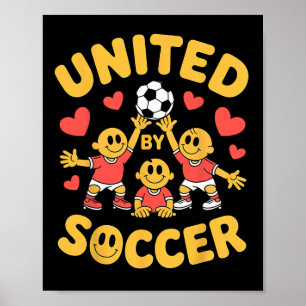 Poster Unidos Pelo Futebol Torcedor Multicultural _1