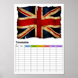 Poster Union Jack..