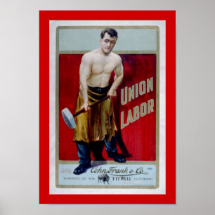 Poster Union Labor Lable