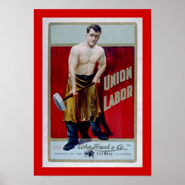 Poster Union Labor Lable (Frente)