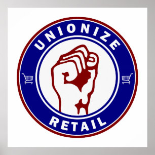 Póster Unionize a retalho