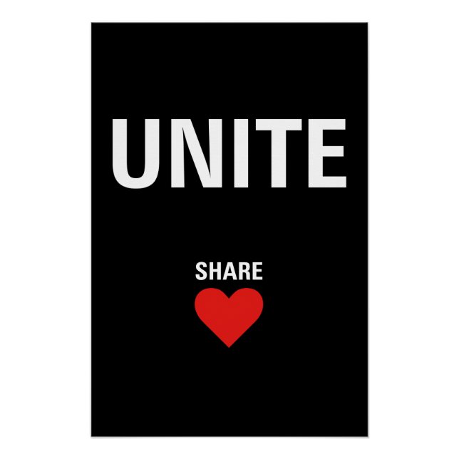 Póster Unir Democracia Política (Frente)