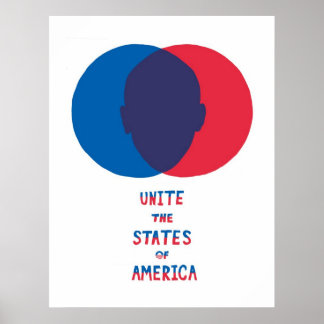 Póster Unir os Estados da América