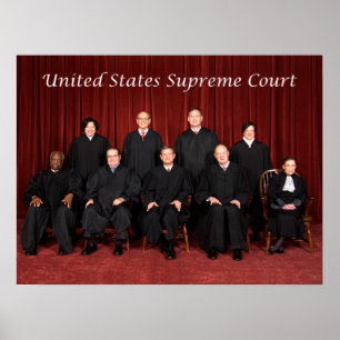 Poster United States Supreme Court Justices