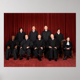 Póster United States Supreme Court Justices