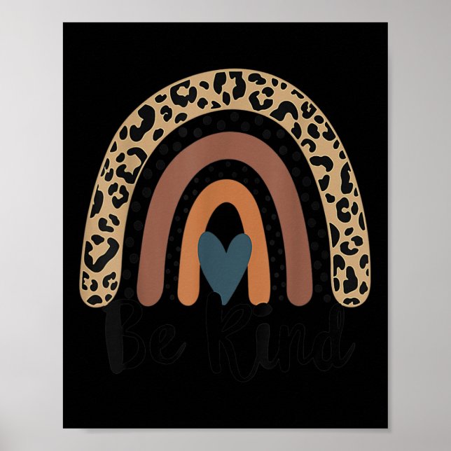 Poster Unity Day Orange Anti Bullying Seja gentil (Frente)