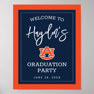 Poster Universidade Auburn   FESTA DE FORMATURA