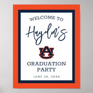Poster Universidade Auburn FESTA DE FORMATURA