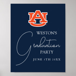 Poster Universidade Auburn   FESTA DE FORMATURA