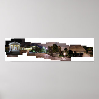 Póster Universidade da Cidade do Cabo à Noite