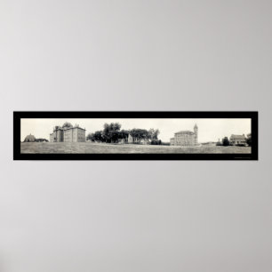 Póster Universidade da foto 1913 de Kansas