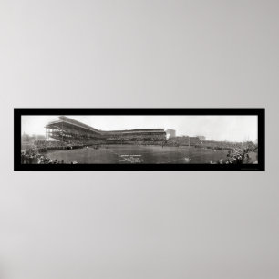 Póster Universidade da foto 1915 do futebol de Pittsburgh