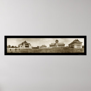 Póster Universidade da foto 1920 de Nanking