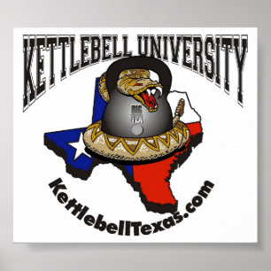 Poster Universidade de Kettlebell grande
