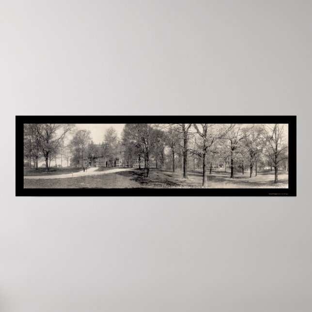 Poster Universidade de Millikin IL Foto 1909 (Frente)