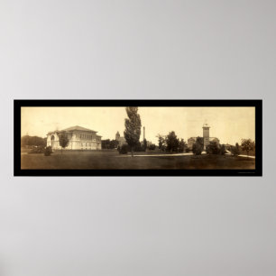 Poster Universidade de Purdue na foto 1904