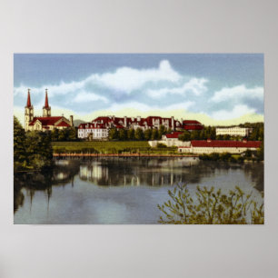 Póster Universidade de Spokane Washington Gonzaga