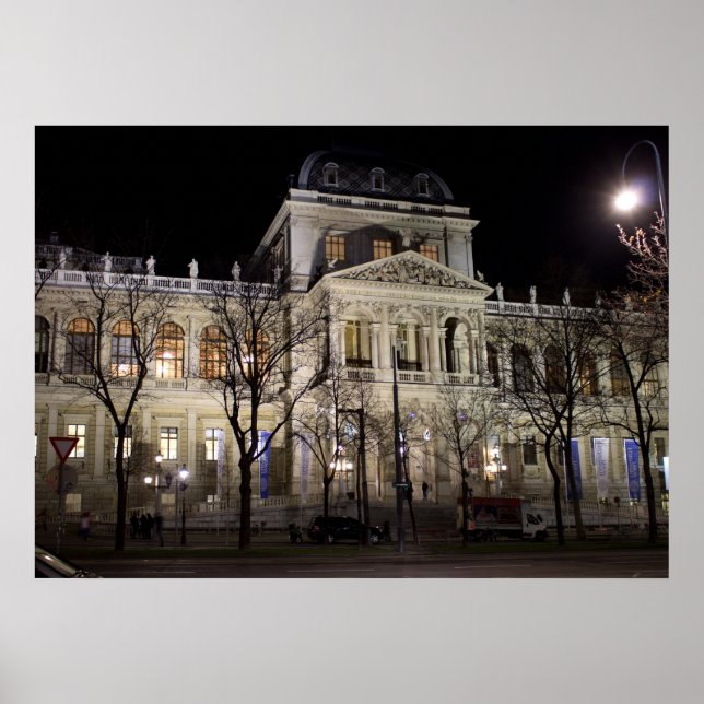 Póster Universidade de Viena, Áustria (Frente)