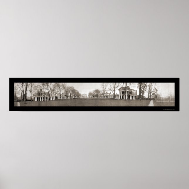 Poster Universidade de Virginia Photo 1911c (Frente)