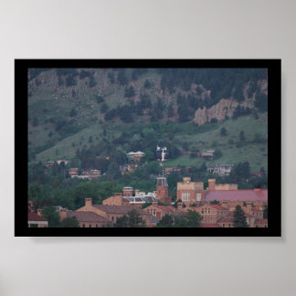 Póster Universidade do Colorado em Boulder