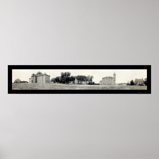 Póster Universidade do Kansas Photo 1913 (Frente)
