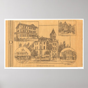 Poster Universidade do Sul da Califórnia (1805C)